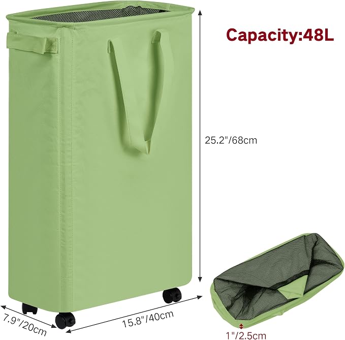 efluky Slim Laundry Hamper - Image 2