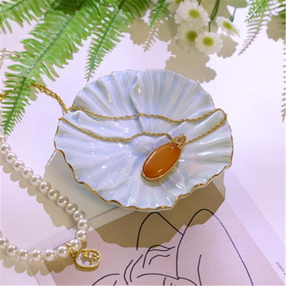 Flower Ring Dish, Ceramic Ring Holder Jewelry Tray Trinket Dish, Fairy - Image 5