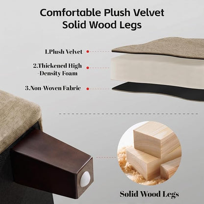 GENTEACO 45" Storage Ottoman Bench - Image 6