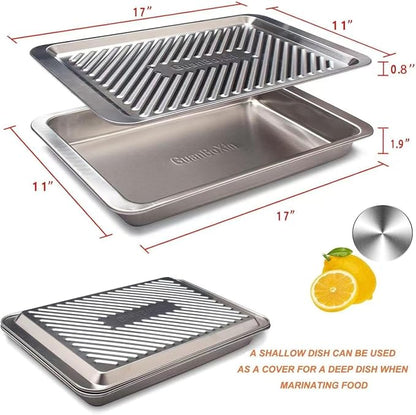 Grilling Prep and Serve Trays, Grill Accessories - Image 2