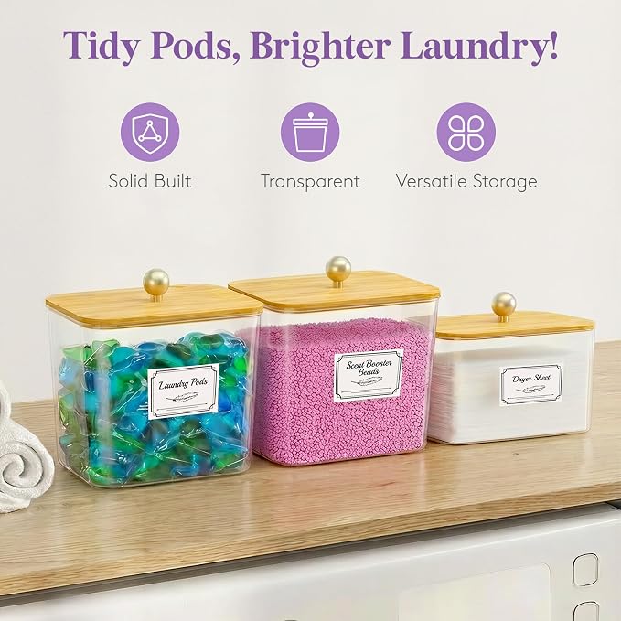 Lifewit Laundry Pods Container - Image 8