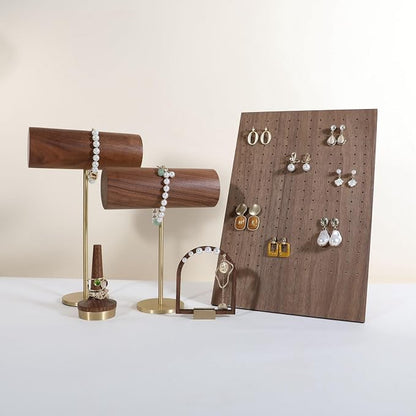 GemeShou Walnut earring display stand - Image 4