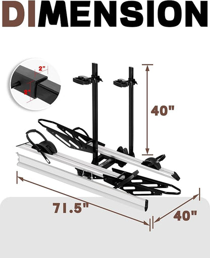 RokRack One Foldable 2-Ebike Rack - Image 8