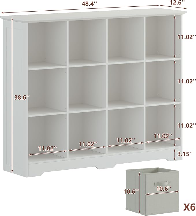 VORONOI 12 Cube Storage Organizer - Image 2