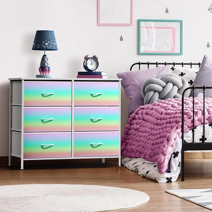 Sorbus Dresser with 6 Drawers - Image 2
