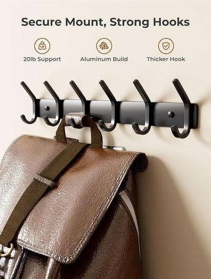 Coat Rack Wall Mount Hooks - Image 3