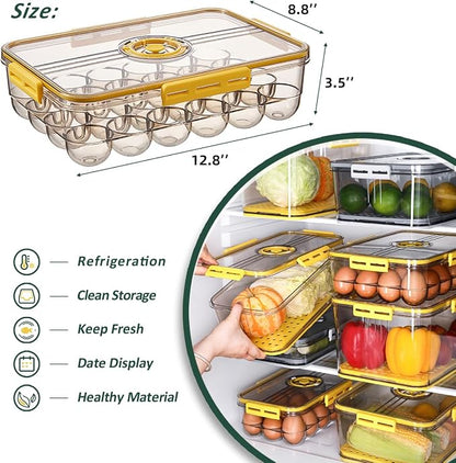 CottonColors Egg Holder for Fridge - Image 2