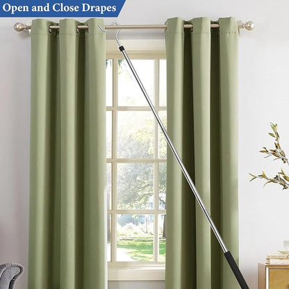 Clothes Hook Pole, Clothes Hanger Reaching Hook - Image 7