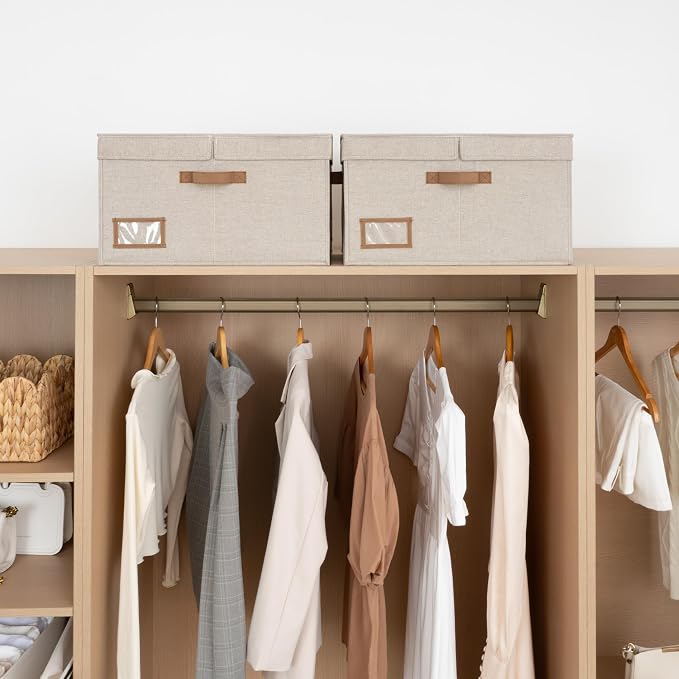 StorageWorks Large Clothes Storage Bins, Fabric Boxes - Image 6