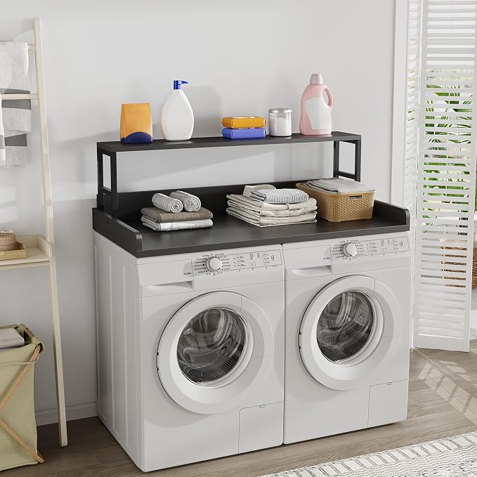 Washer Dryer Countertop with Shelf, 27.5″D x 54″W x 16.7″H, Countertop - Image 7