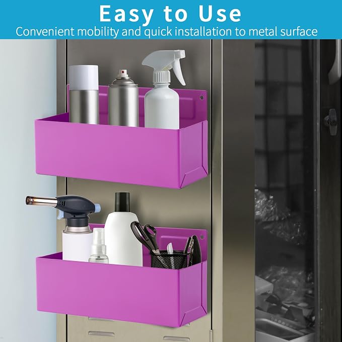 Magnetic Aerosol Spray Can Holder, Magnet Toolbox Bottle Holder, Tool Box - Image 4