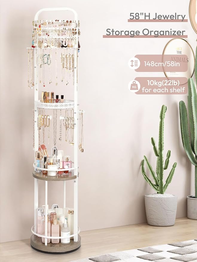 Jewelry Holder Organizer, Floor Jewelry Organizer - Image 4
