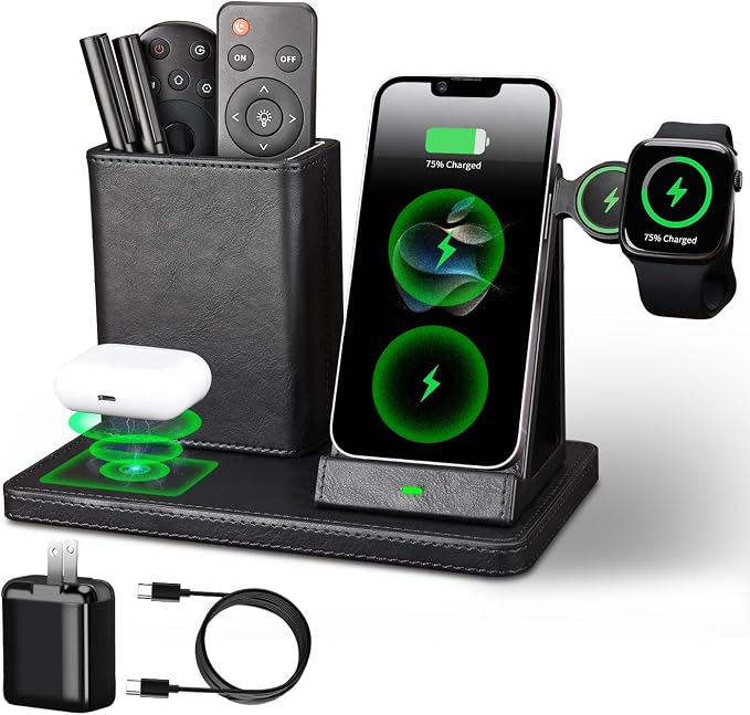 Office Supplies Desk Accessories, Pen Holder Remote Control Holder, Organizer by LADSTAG