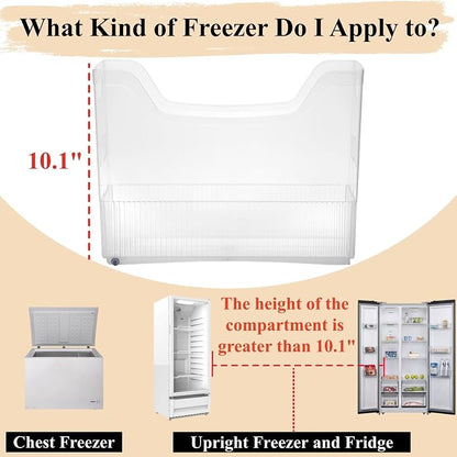 Peohud 3 Pack Freezer Organizer Bins - Image 3