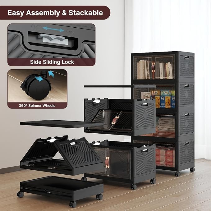 UAMFURI Stackable Storage Bins - Image 2