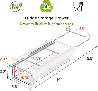 vacane Refrigerator Organizer Bins, Deli Meat, Heavy Duty-M - Image 2