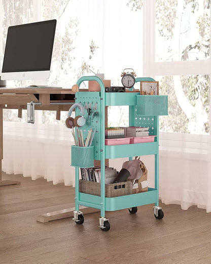 ALVOROG 3 Tier Rolling Cart - Image 8
