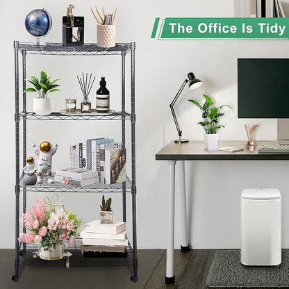Whitmor 4 Tier Shelving Unit, Adjustable Storage Shelves - Image 5