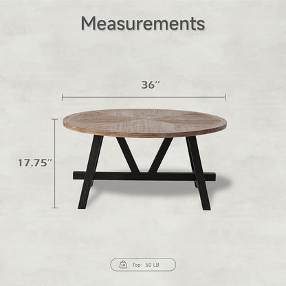 Rustic Farmhouse Coffee Table - Image 3