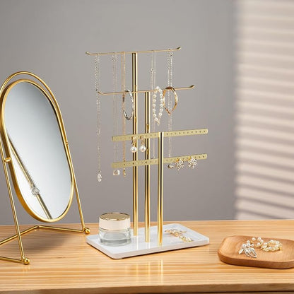 pickpiff Jewelry Stand Organizer Necklace Holder- 14.5" Sturdy Earring and - Image 2