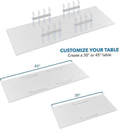 Mount-It! Heavy Duty Wall Mounted Drop Leaf Table, Folding Wall Mounted Desk - Image 8