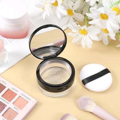 20g No Leaks Empty Reusable Plastic Loose Powder Container, Portable DIY Makeup - Image 6