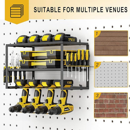 Spacecare Power Tool Organizer- Power Drill Tool Holder- Heavy Duty Tool Shelf - Image 4