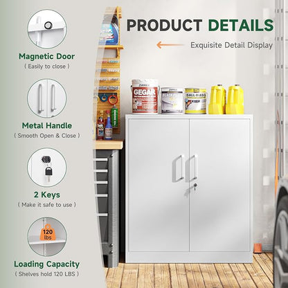 Letaya Metal Storage Cabinets - Image 4