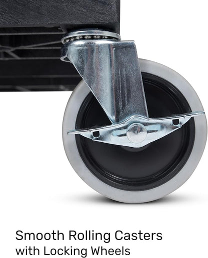 Tubstr 3-Tier Rolling Utility Cart - Image 4