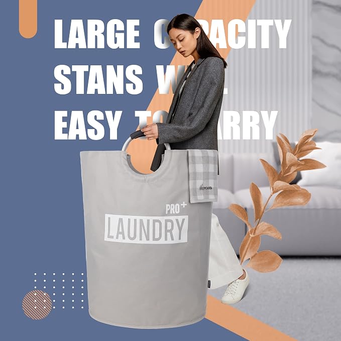 Caroeas Super Large 150L Laundry Basket Pro, Waterproof Laundry Hamper - Image 2