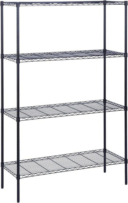Honey-Can-Do 4-Tier Heavy Duty Extra-Wide Adjustable Shelving Unit, 350-lb Per - Image 4