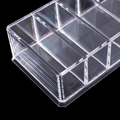 Foraineam 4 Pack Acrylic Compact Organizer Cosmetics Beauty Care Powder Holder - Image 5
