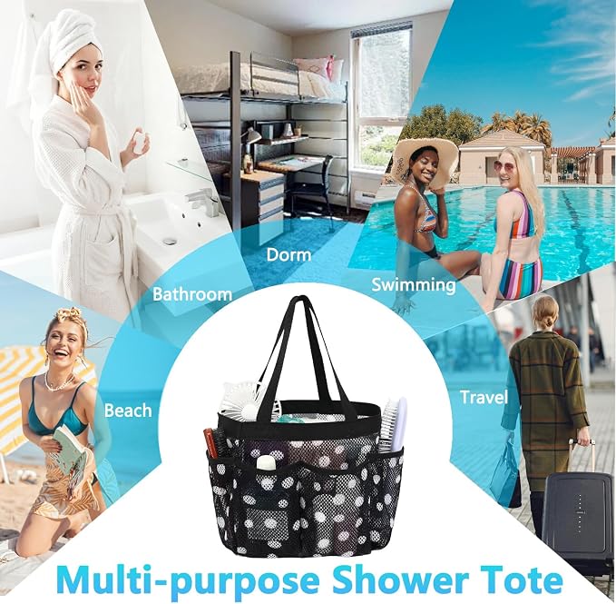 Fammart Mesh Shower Caddy Portable - Image 8