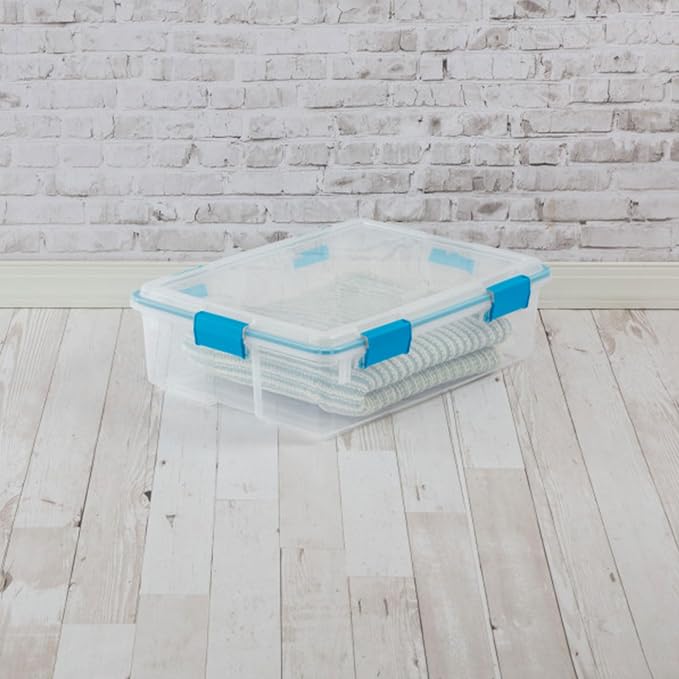 Sterilite 12-Pack Gasket Box, Weather-Resistant Storage Bins - Image 5