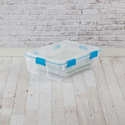 Sterilite 12-Pack Gasket Box, Weather-Resistant Storage Bins - Image 5