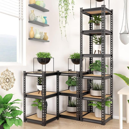 Karl home 6-Tier Metal Shelving Unit, Heavy Duty Shelf Organizer & Storage Rack - Image 9