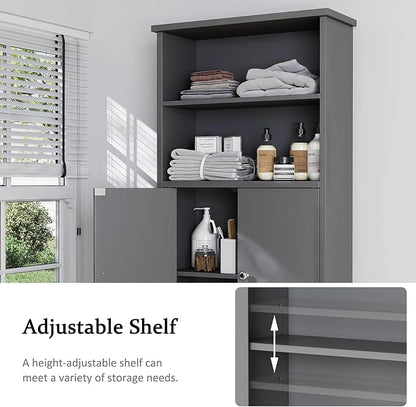 Over the Toilet Storage Cabinet - Image 5
