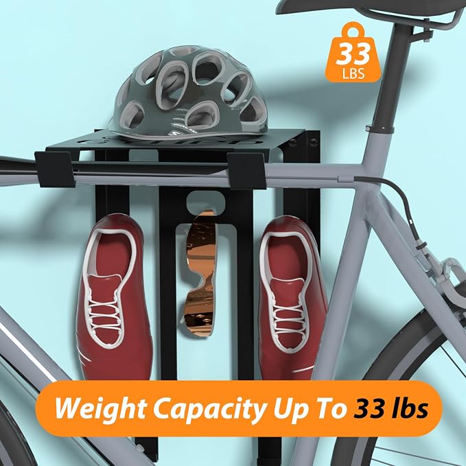 Bike Wall Mount Rack, Wall Bike Rack - Image 3