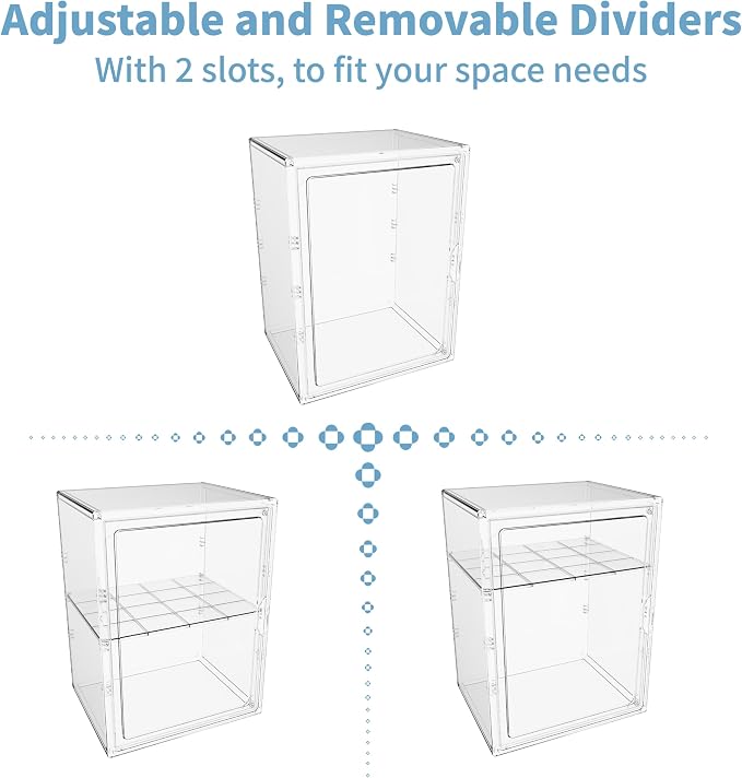Baby Bottle Organizer, 3 Tiers Adjustable Bottle Storage Container - Image 9