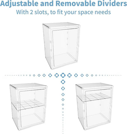 Baby Bottle Organizer, 3 Tiers Adjustable Bottle Storage Container - Image 9