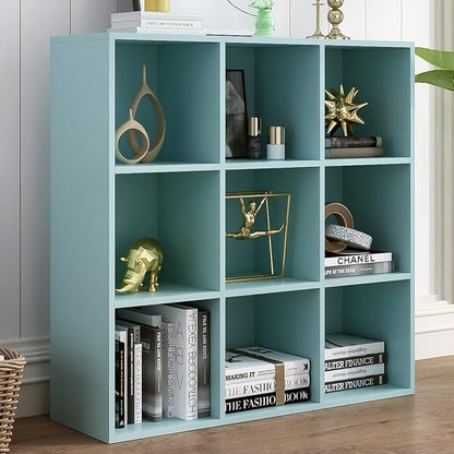 9-Cube Storage Shelf Bookcase by OSCHF