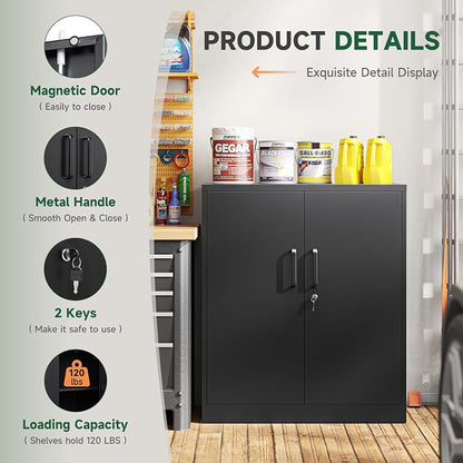 Letaya Metal Storage Cabinets - Image 4