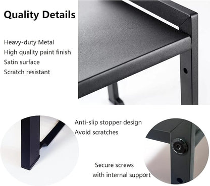 Expandable Cabinet Shelf Organizer 16-26" L Stackable Kitchen Counter Shelf - Image 4