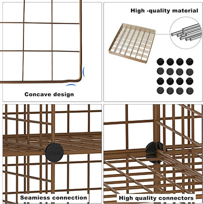 C&AHOME Wire Cube Storage, 12 - Image 8