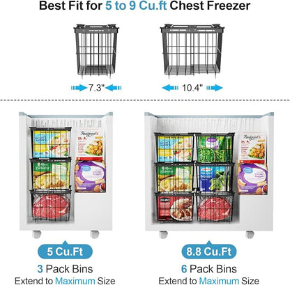 iSPECLE Freezer Organizer Bins - Image 3