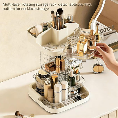 360 Spinning Rotating Makeup Organizer - Image 3
