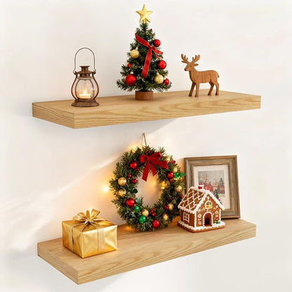 Fun Memories 24 Inch Floating Shelves by FunMemories