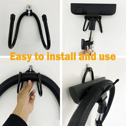 Pmsanzay 2 Pack Vacuum Cleaner Hose Holder Vacuum Head Holder Hanger Wall Mount - Image 3