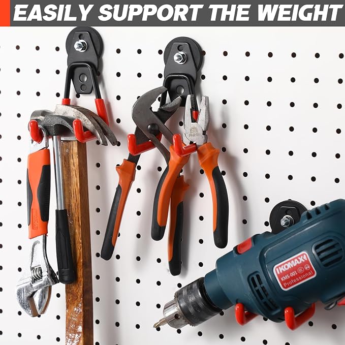 Landhoow Large Magnetic Hooks Heavy Duty Garage Magnet Hooks Strong Storage - Image 5