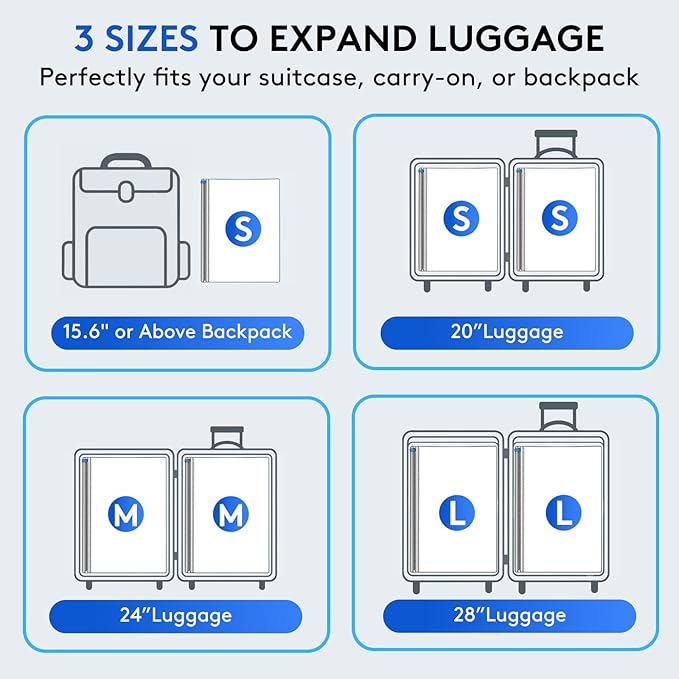 15 Packs Vacuum Bags for Travel - Image 4